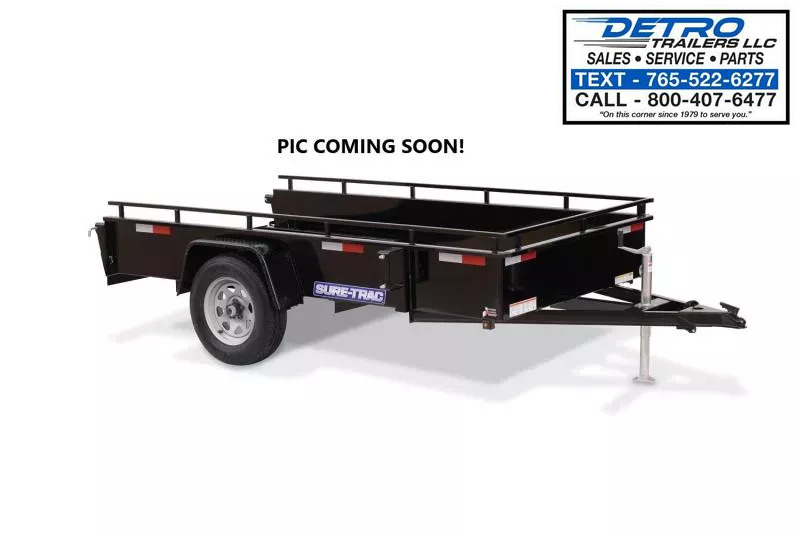 2025 Sure-Trac 6' x 10' 3K Steel High Side Utility Trailer 1751122850