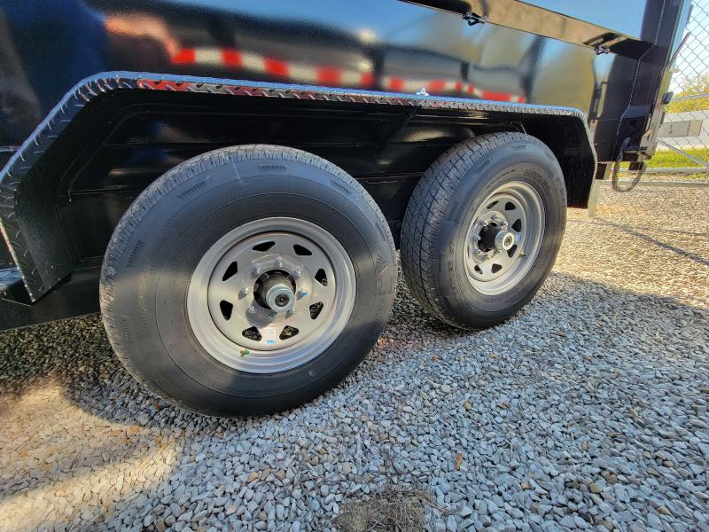 2023 SureTrac 82x14 14K Telescopic Gooseneck Dump Trailer w/ 4ft