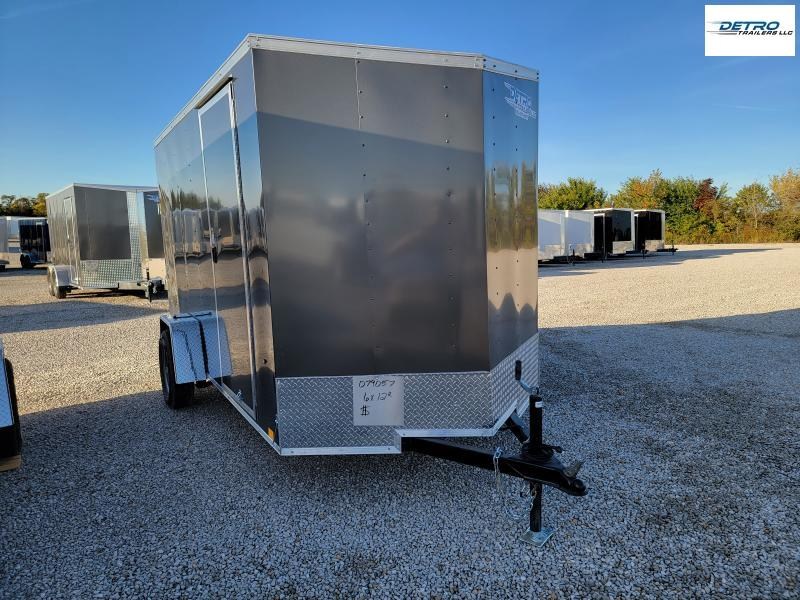 2023 Cargo Express EX DLX 6x12 3K Ramp Door Enclosed Trailer Detro