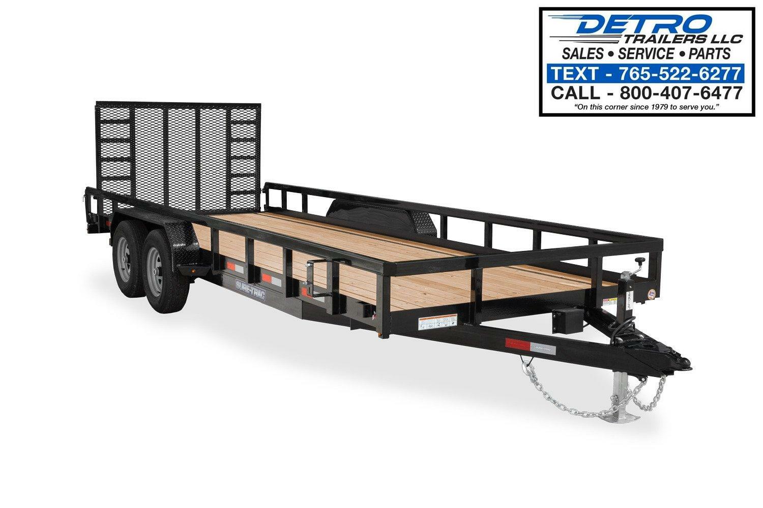 2024 Sure-Trac 7x20 7K Tube Top Utility Trailer in Bainbridge, IN ...
