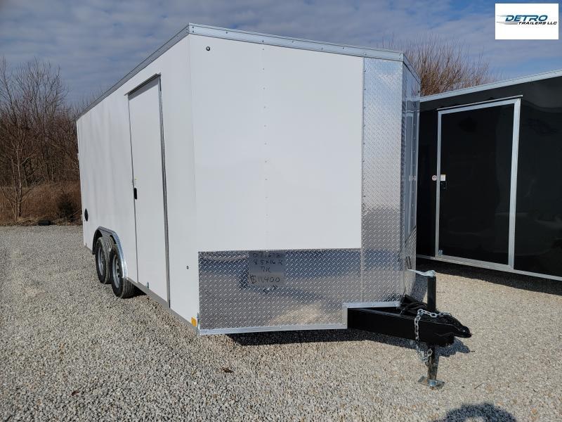 2024 SureTrac 8.5 x 24 Pro Series Enclosed Wedge Car Hauler Trailer
