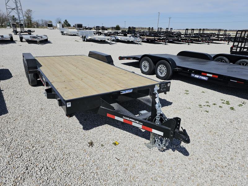 2025 Cam Superline 20' 5 Ton Wood Deck Car Hauler Trailer