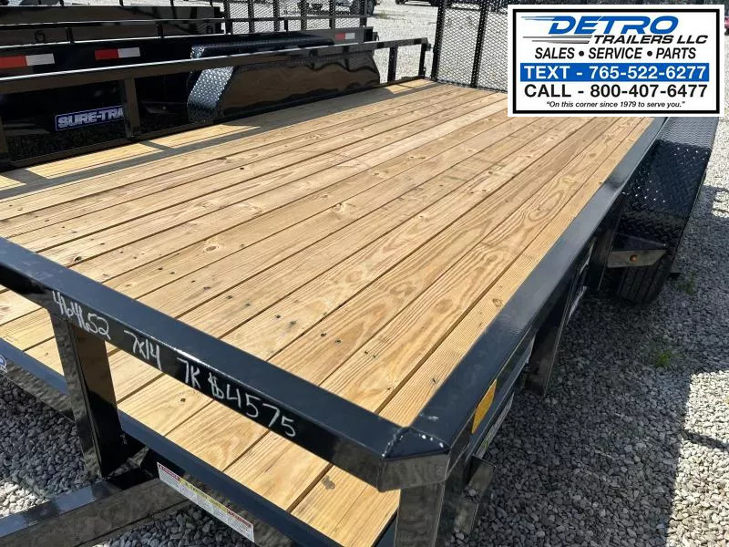 2025 Sure-Trac 7' x 14' 7K Tube Top Utility Trailer 1752093743