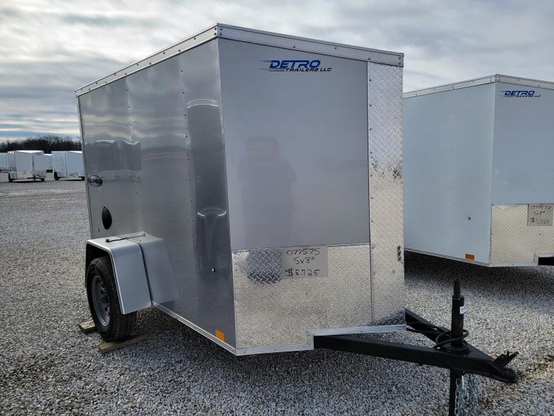 2022 Cargo Express 5x8 Ramp Door Enclosed Trailer 5x8 Trailers For