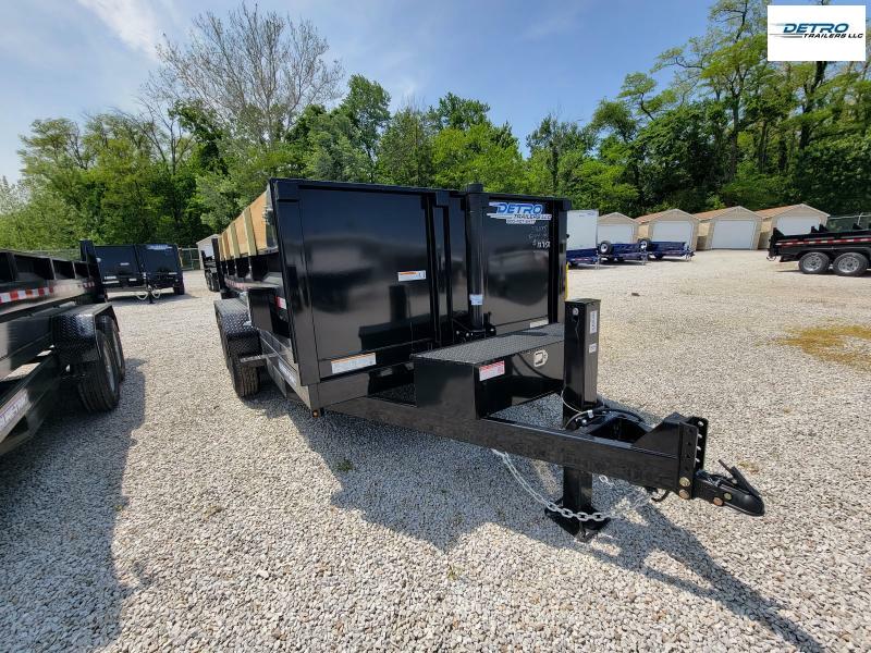 2023 SureTrac 82x14 14K Hydraulic Jack Telescopic HD Low Profile Dump