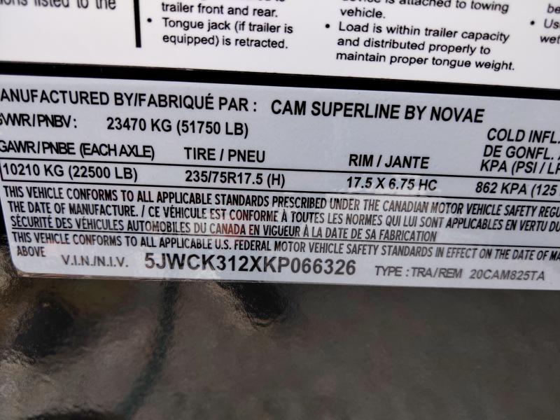 new Equipment / Flatbed Trailers Cam Superline  for sale, in Bainbridge, IN Thumbnail 10