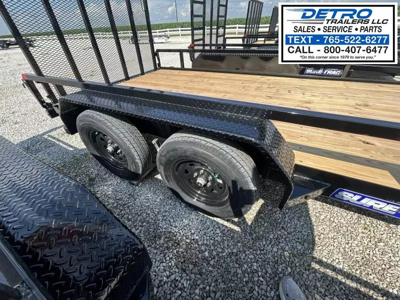 2025 Sure-Trac 7' x 14' 7K Tube Top Utility Trailer 1752093737