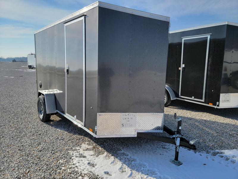 2023 Cargo Express 6x12 Ramp Door Enclosed Trailer Detro Trailers