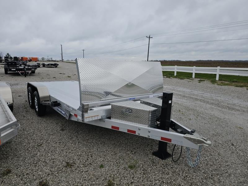 2024 Sure-Trac 82" x 18' 7K Aluminum Power Tilt w/ Hydraulic Jack & Stoneguard 