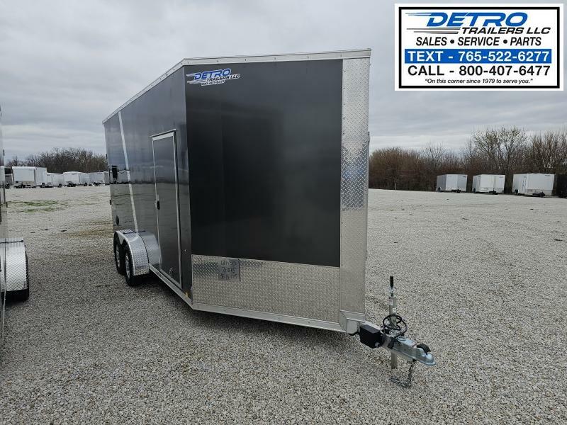 2025 Pace American 7' X 23' 7K Avalanche Aluminum Deluxe Snowmobile Trailer 1743450086
