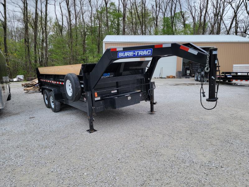 2017 Sure-Trac 82x16 Scissor Gooseneck Dump Trailer 2017 Sure-Trac 82x16 Scissor Gooseneck Dump Trailer