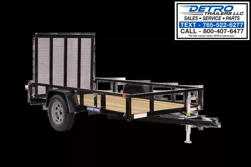 2025 Sure-Trac 5' x 8' 3.5K Tube Top Utility Trailer w/ Brakes