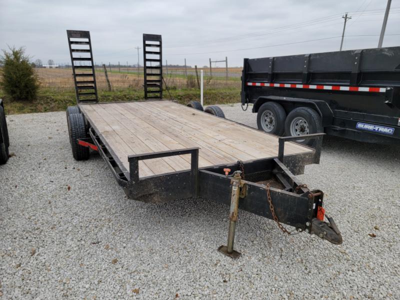 1993 ASMBL 7x16 10K GVWR Equipment Trailer 1993 ASMBL 7x16 10K GVWR Equipment Trailer