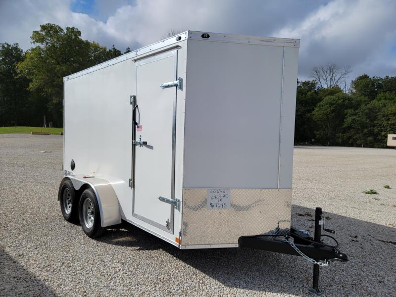 2021 Rhino 6x12 Double Rear Door Enclosed Trailer 2021 Rhino 6x12 Double Rear Door Enclosed Trailer