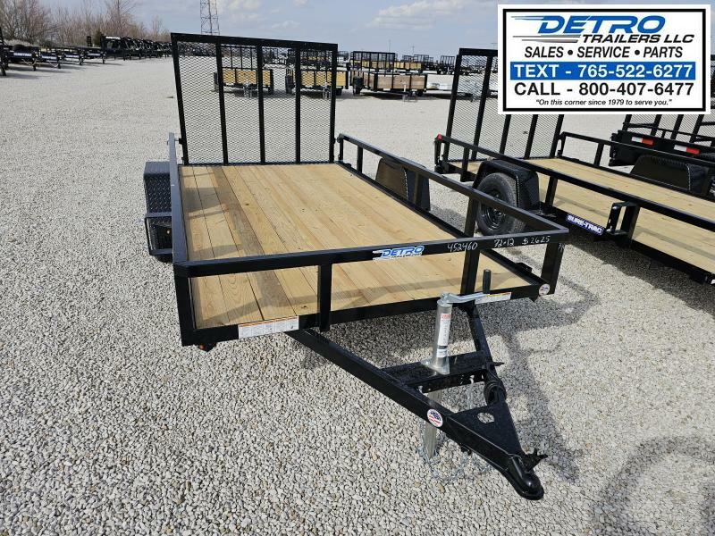2025 Sure-Trac 6' x 12' 3K Idler Tube Top Utility Trailer 1741984779