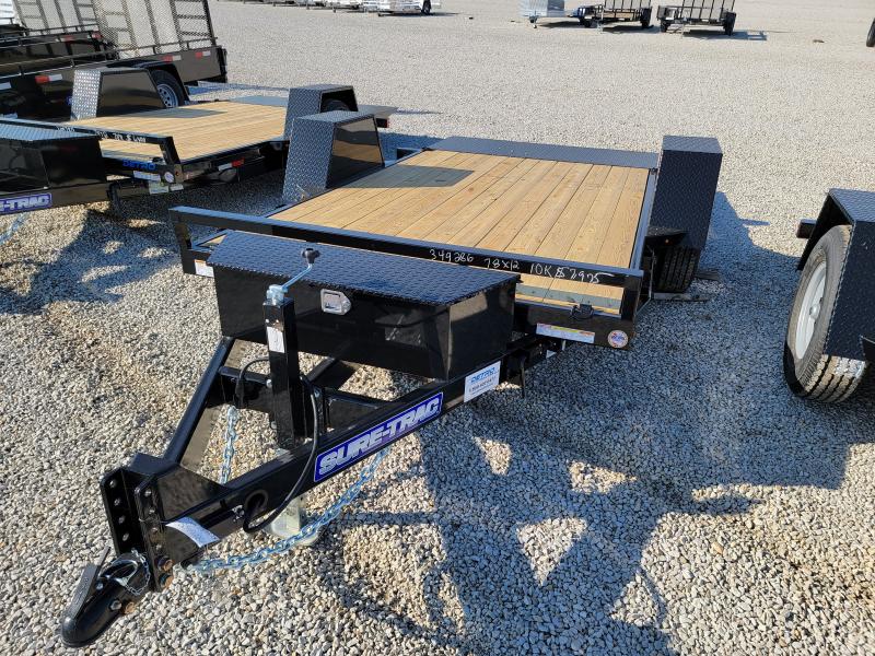2022 Sure-Trac 78x12 10K Single Axle Tilt Bed Equipment 2022 Sure-Trac 78x12 10K Single Axle Tilt Bed Equipment