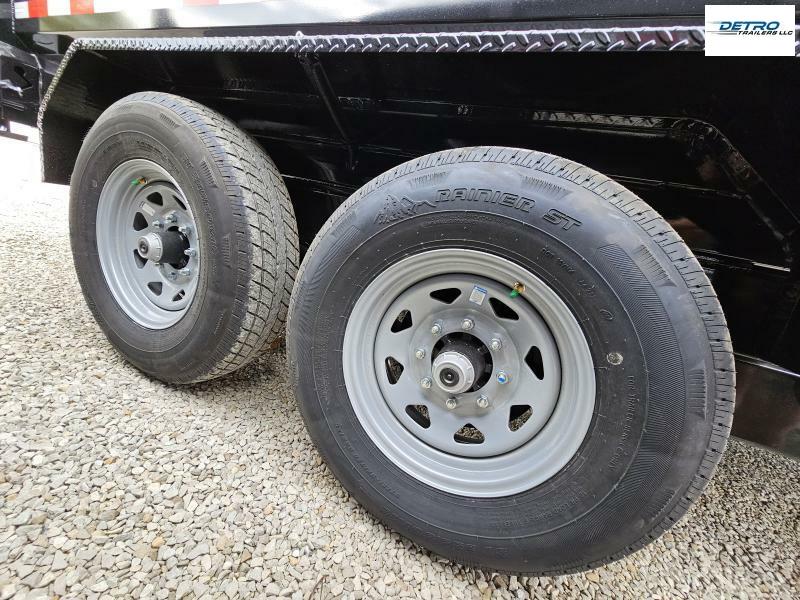 2024 SureTrac 82x14 14K Telescopic HD Low Profile Dump Trailer w