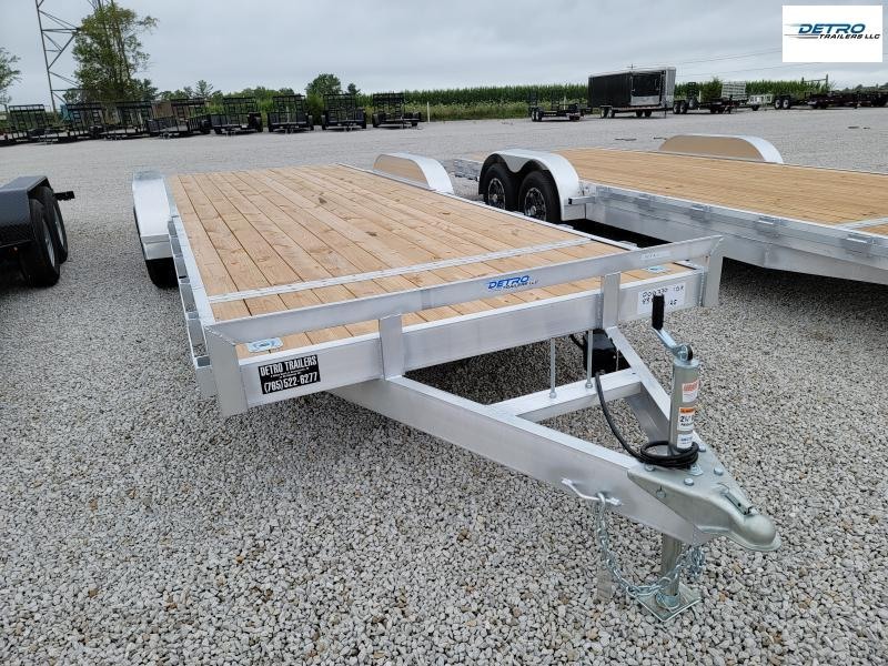 2022 Sport Trailers 83x22 10K Aluminum Wood Deck Car Hauler Detro