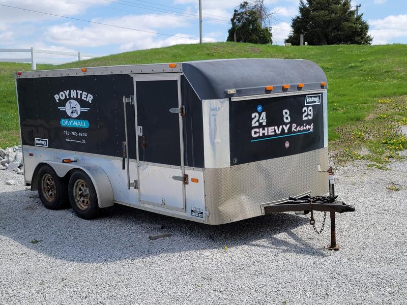 2001 Haulmark 7x14 Rear Ramp Door Enclosed Cargo Trailer 2001 Haulmark 7x14 Rear Ramp Door Enclosed Cargo Trailer