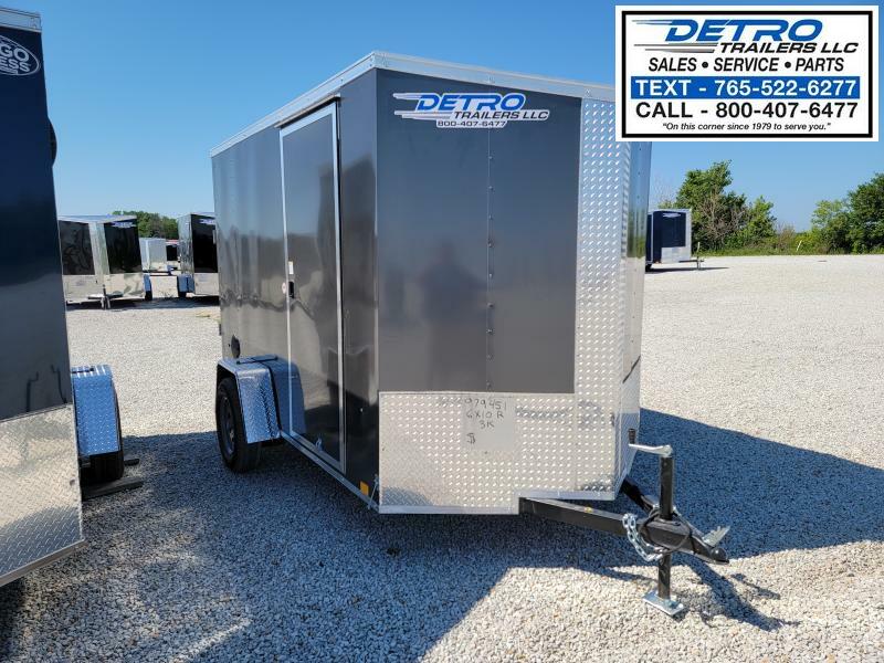 2023 Cargo Express XL SE 6' x 10' 3K Idler Ramp Door Enclosed Cargo Trailer