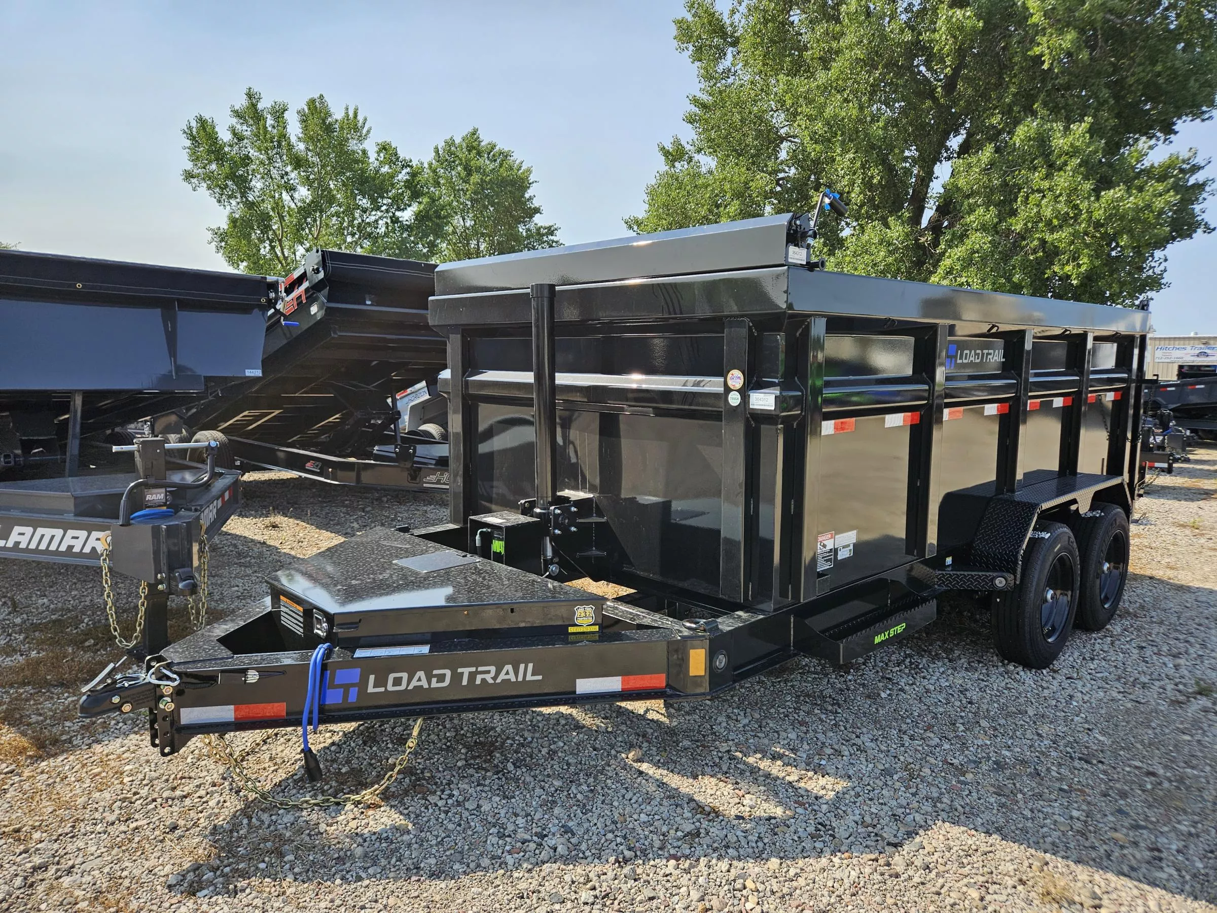 2026 Load Trail 83x14 Low Pro Dump Trailer in Sioux City, IA