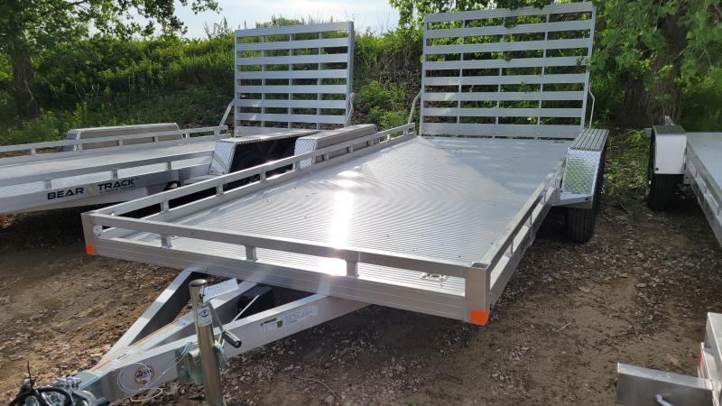 2023 Bear Track 81x16 Tandem Axle Aluminum Utility Trailer 2023 Bear Track 81x16 Tandem Axle Aluminum Utility Trailer