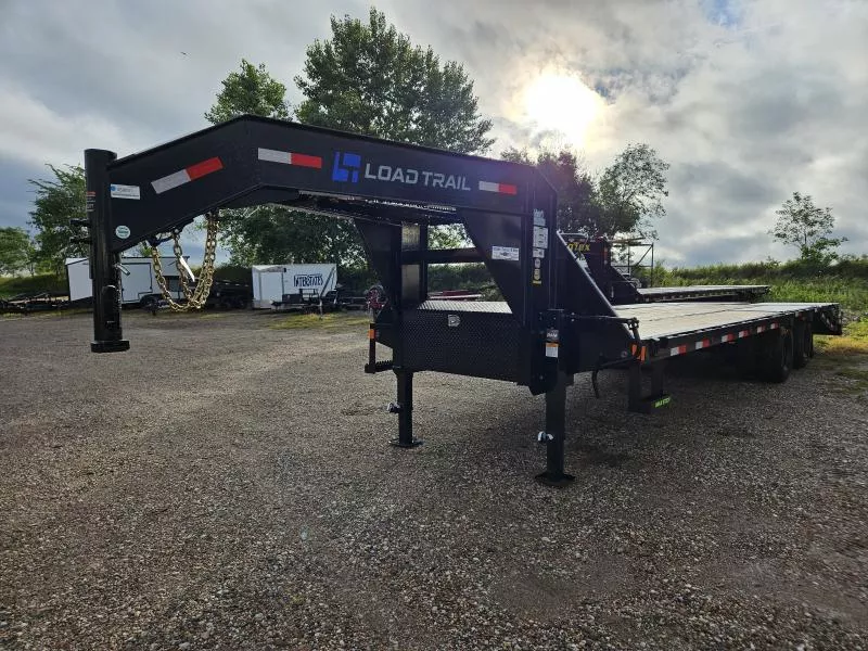 2025 Load Trail 102x28 Low Pro Gooseneck Deck OVer Flatbed Trailer