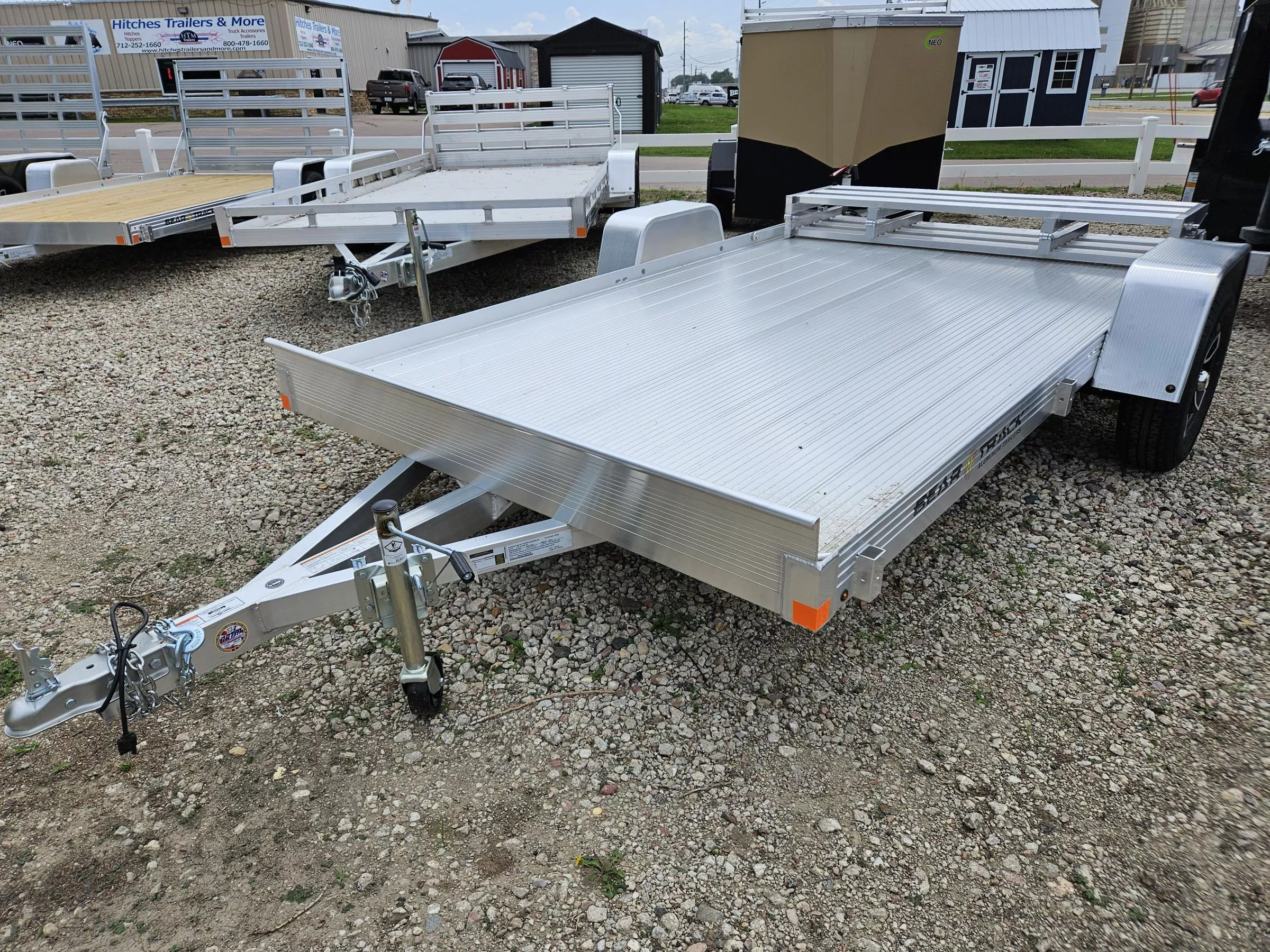 2025 Bear Track 80x12 Aluminum Utility Trailer in Sioux City