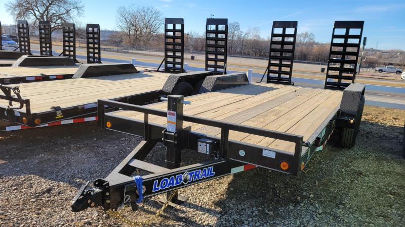 2022 Load Trail 83x18 Tandem Axle Carhauler Equipment Trailer 2022 Load Trail 83x18 Tandem Axle Carhauler Equipment Trailer
