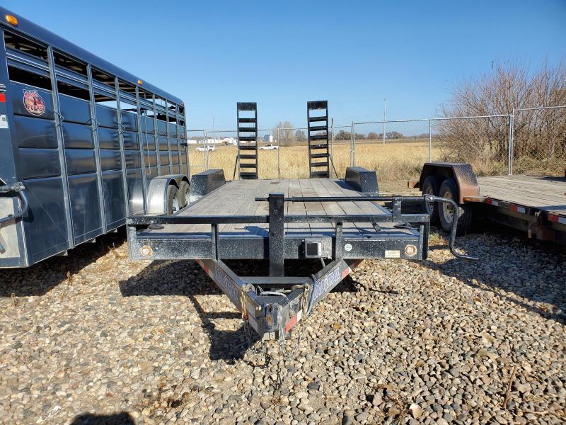 USED 2020 Load Trail 83X20 Tandem Axle Carhauler Equipment Trailer USED 2020 Load Trail 83X20 Tandem Axle Carhauler Equipment Trailer