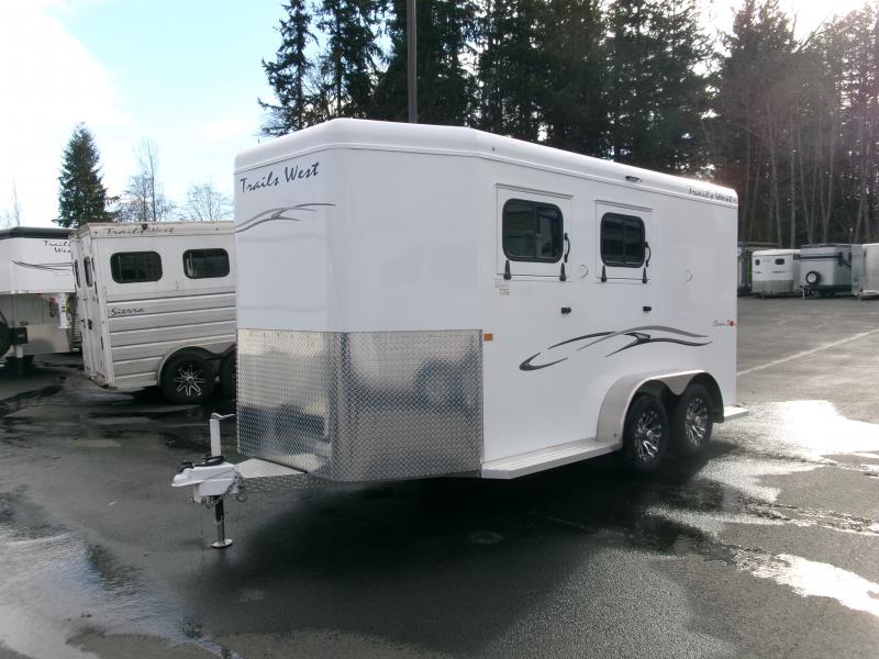 2025 Trails West Manufacturing Classic II Horse Trailer