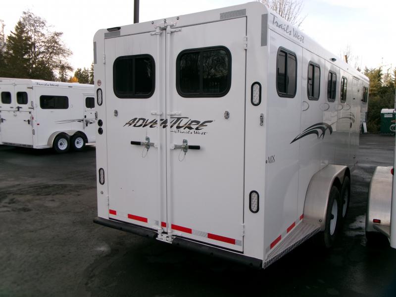 2024 Trails West Manufacturing Adventure MX Horse Trailer Horse