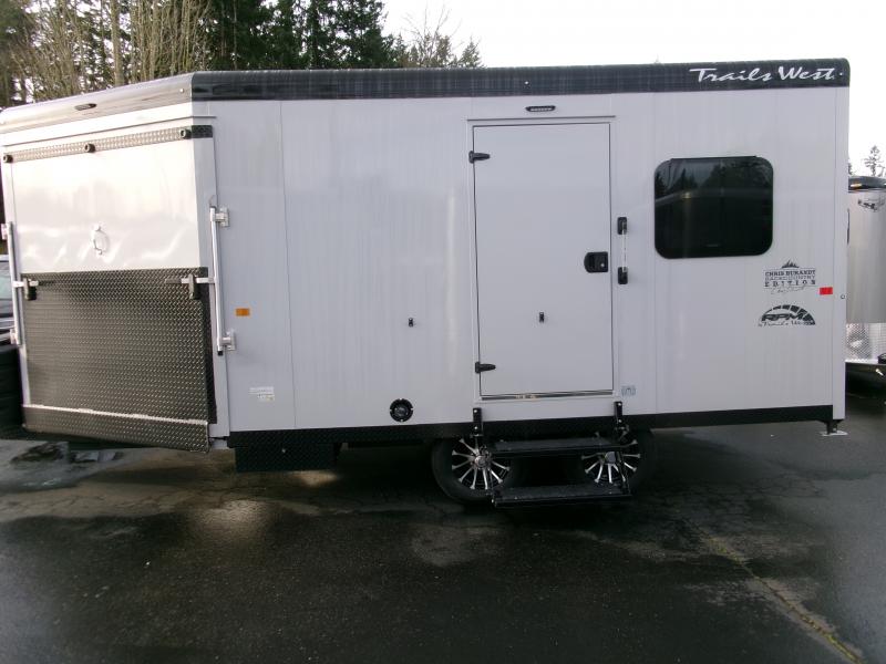 2025 Trails West Manufacturing RPM 20 Snowmobile Trailer