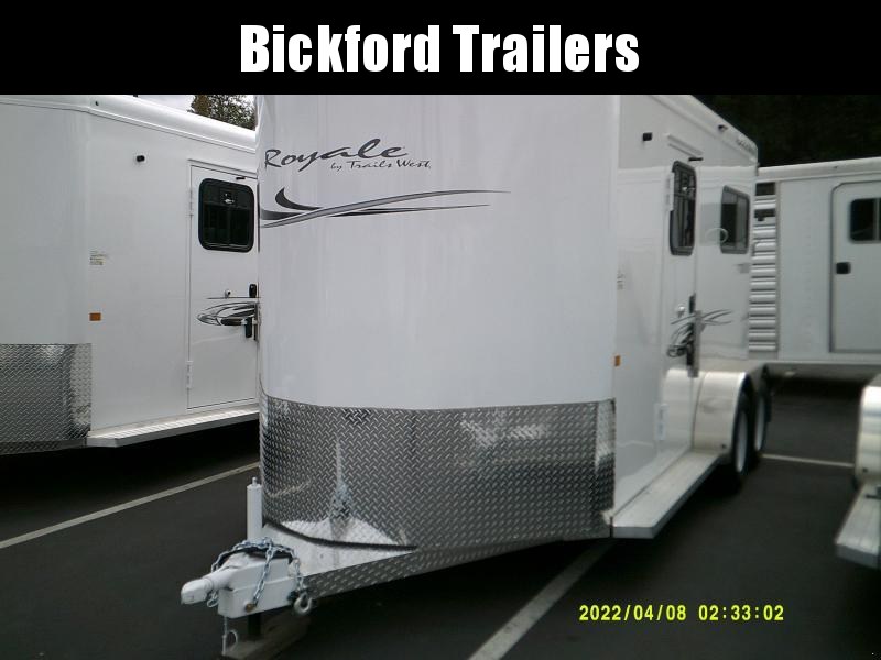 2023 Trails West Manufacturing Royale Plus Horse Trailer Two Horse