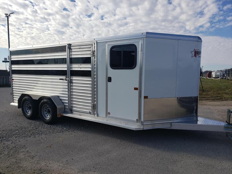 2022 Frontier Stock Low Por 716 B/P Livestock Trailer 2022 Frontier Stock Low Por 716 B/P Livestock Trailer