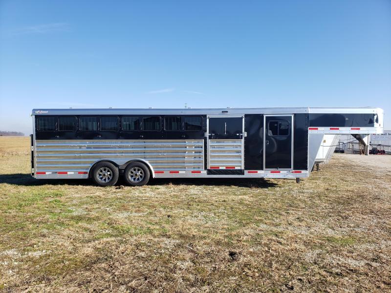 2022 Exiss Exhibitor 8026 W Gooseneck Pen Trailer 2022 Exiss Exhibitor 8026 W Gooseneck Pen Trailer