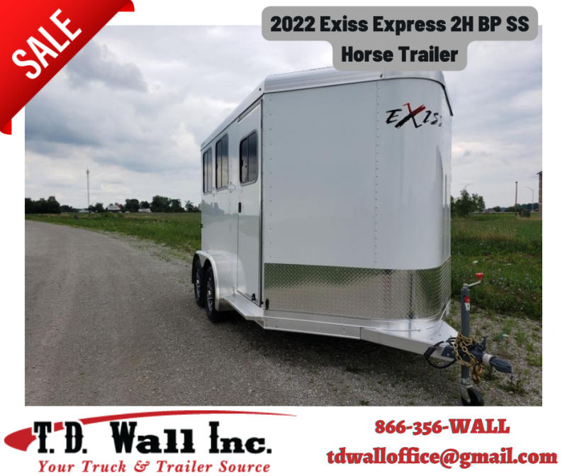2022 Exiss Express 2 Horse Trailer 2022 Exiss Express 2 Horse Trailer