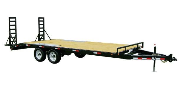 2018 PJ Trailers 20' Medium Duty Deckover 6 in. Channel (L6) Flatbed Trailer 2018 PJ Trailers 20' Medium Duty Deckover 6 in. Channel (L6) Flatbed Trailer