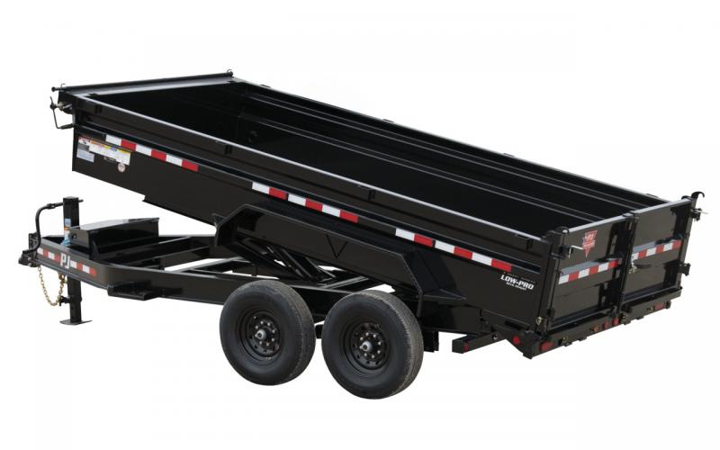 2022 PJ Trailers 83" x 16' 14K Low-Profile Dump PRO (DL) Dump Trailer 2022 PJ Trailers 83" x 16' 14K Low-Profile Dump PRO (DL) Dump Trailer