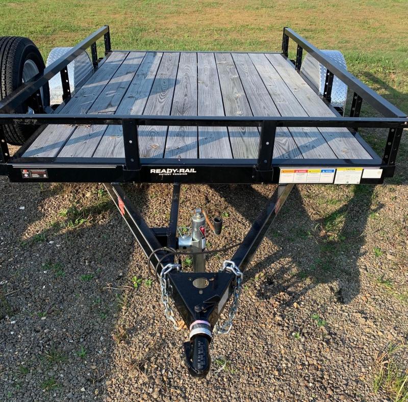 2020 PJ Trailers 10'X77" Single Axle Channel Utility (U7) Utility Trailer 2020 PJ Trailers 10'X77" Single Axle Channel Utility (U7) Utility Trailer