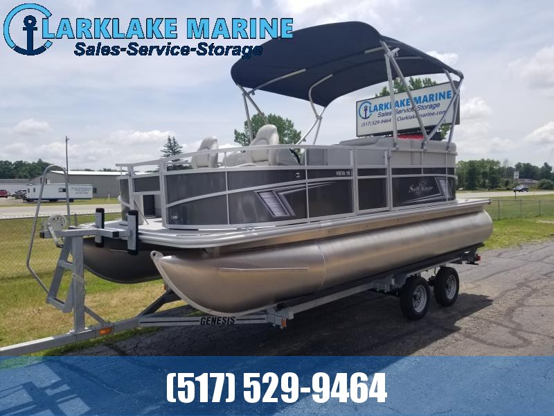2022 Smoker Craft Sunchaser Vista 18 Fish Pontoon Boat Clarklake