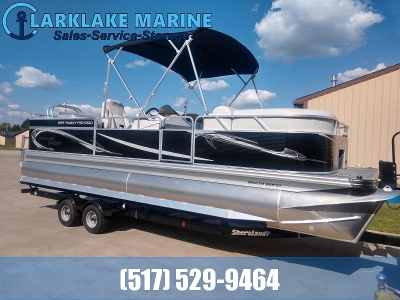 2020 Angler Qwest 822 Family Fish Pro Pontoon Boat 2020 Angler Qwest 822 Family Fish Pro Pontoon Boat