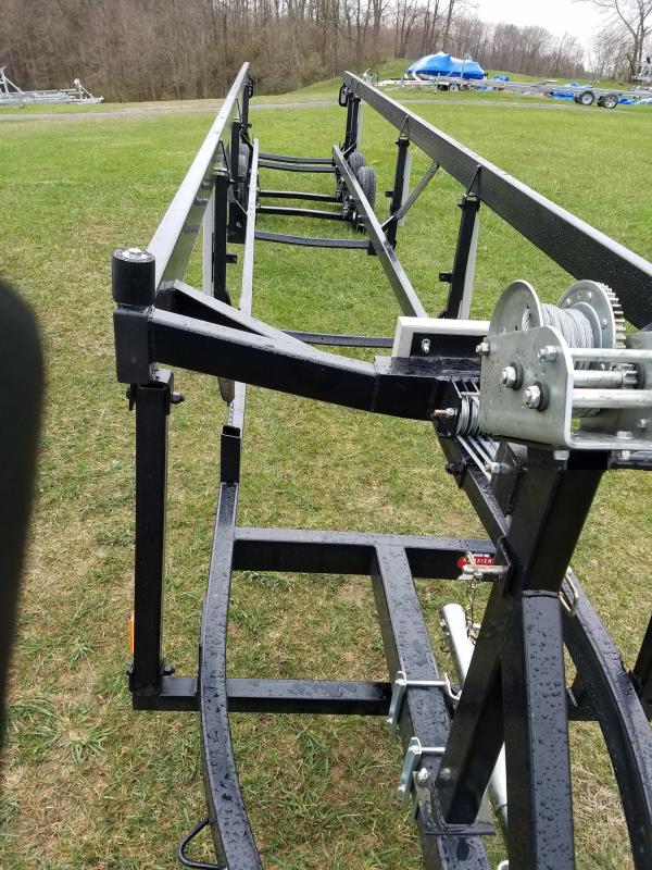 2023 Hoosier Trailers BX225T Tritoon Center Lift trailer Boat Trailer