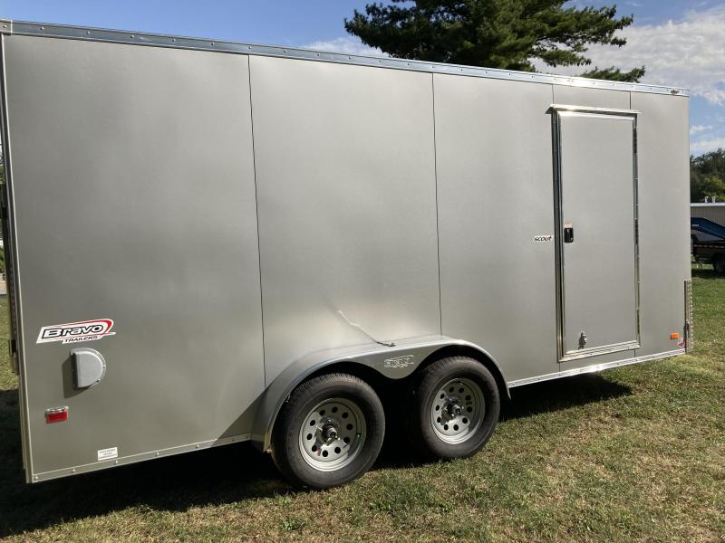 2021 Bravo Trailers 7x16 Tandem Axle Enclosed Cargo Trailer 2021 Bravo Trailers 7x16 Tandem Axle Enclosed Cargo Trailer