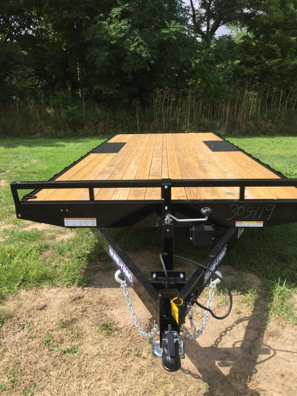 2020 Sure-Trac 102x20 Flatbed Deckover Trailer 10K 2020 Sure-Trac 102x20 Flatbed Deckover Trailer 10K