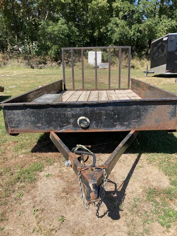 2007 H and H Trailer 8.5x12 Solid Side Utility Utility Trailer 2007 H and H Trailer 8.5x12 Solid Side Utility Utility Trailer