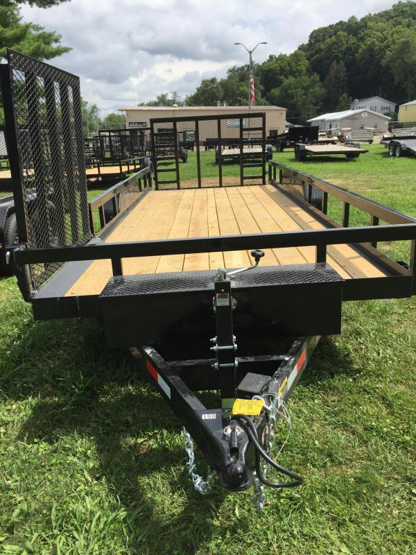 2020 H and H Trailer 7 x 18+2 Heavy Duty Utility Trailer 10K 2020 H and H Trailer 7 x 18+2 Heavy Duty Utility Trailer 10K