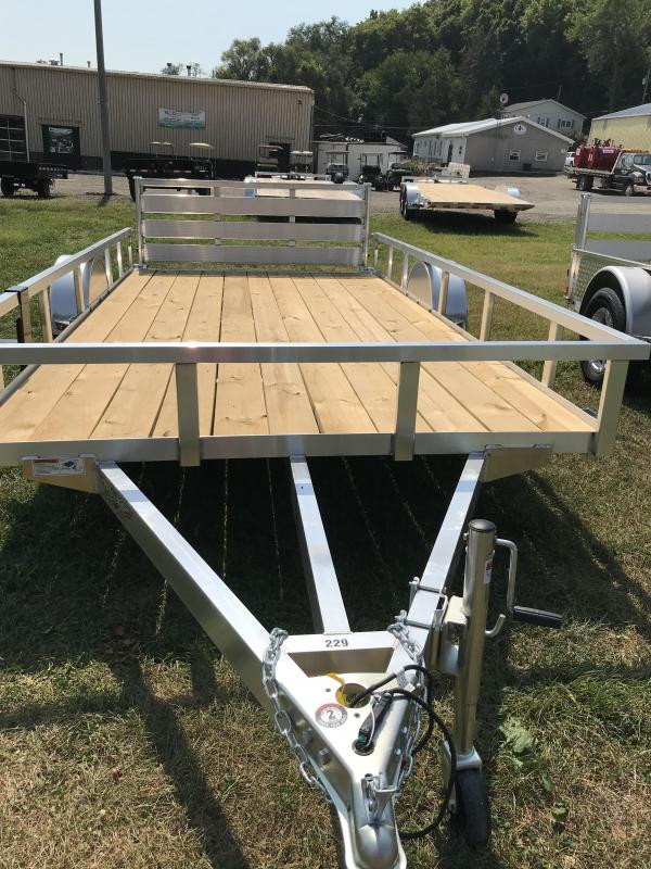 2020 H and H Trailer 82x14 Aluminum Rail Side Utility 2020 H and H Trailer 82x14 Aluminum Rail Side Utility