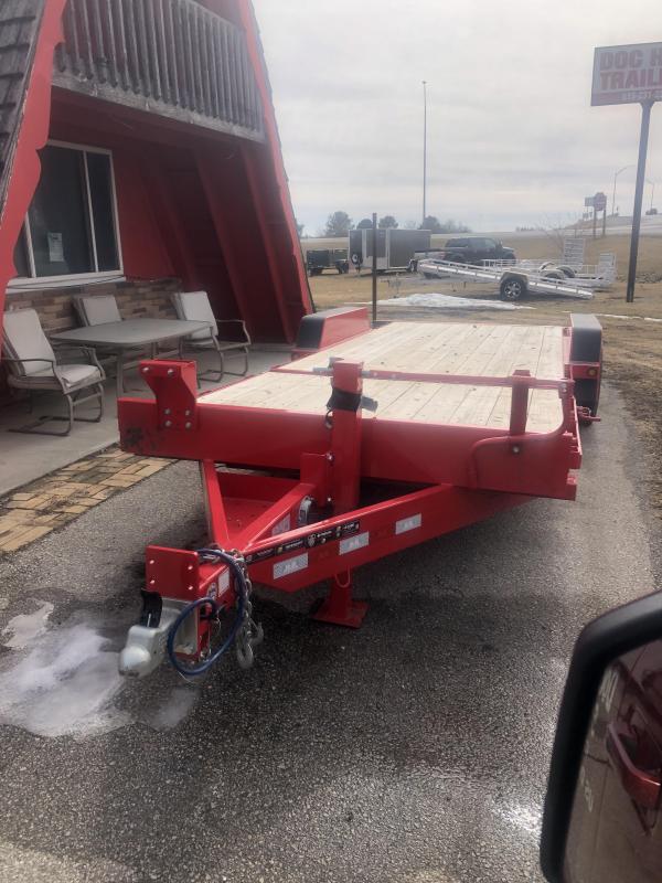 2019 B-B TubeTilt/Partial Tilt 22' (RED) Flatbed Trailer 2019 B-B TubeTilt/Partial Tilt 22' (RED) Flatbed Trailer
