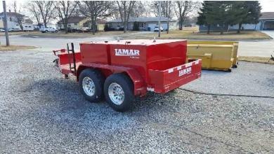 Lamar 60" X 10 Farm Boss 990 Fuel Trailer (K1) Lamar 60" X 10 Farm Boss 990 Fuel Trailer (K1)
